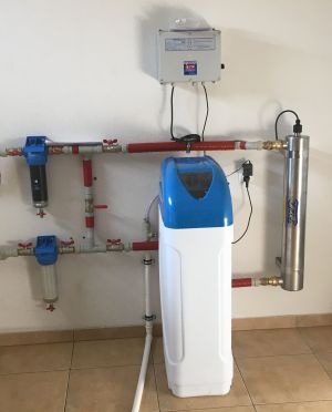 Stacja uzdatniania - eliminacja baketrii + odżelezianie